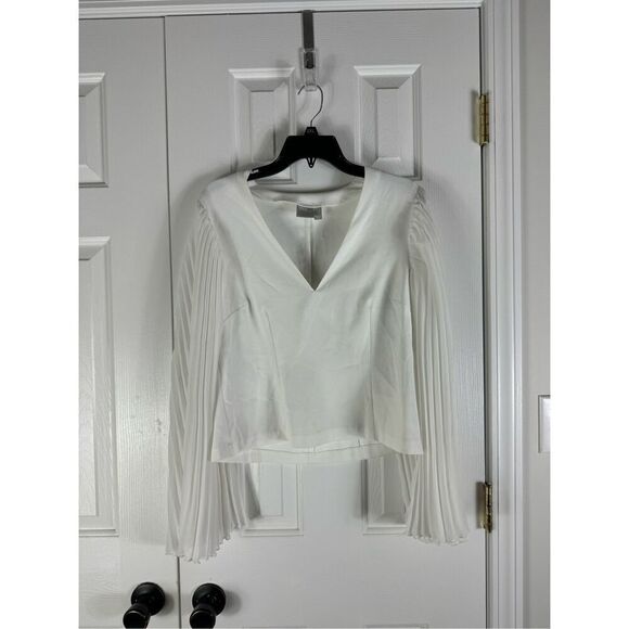 ASOS Womens White Blouse Size 8 - Picture 1 of 4